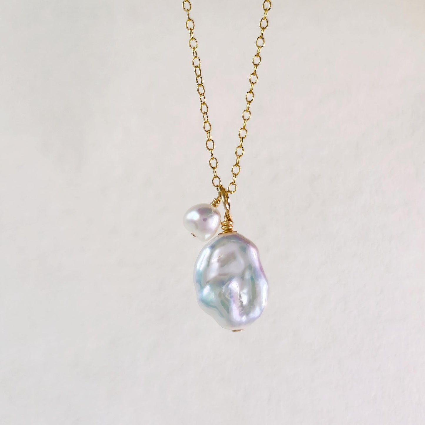 Petal Baroque Pearl Necklace