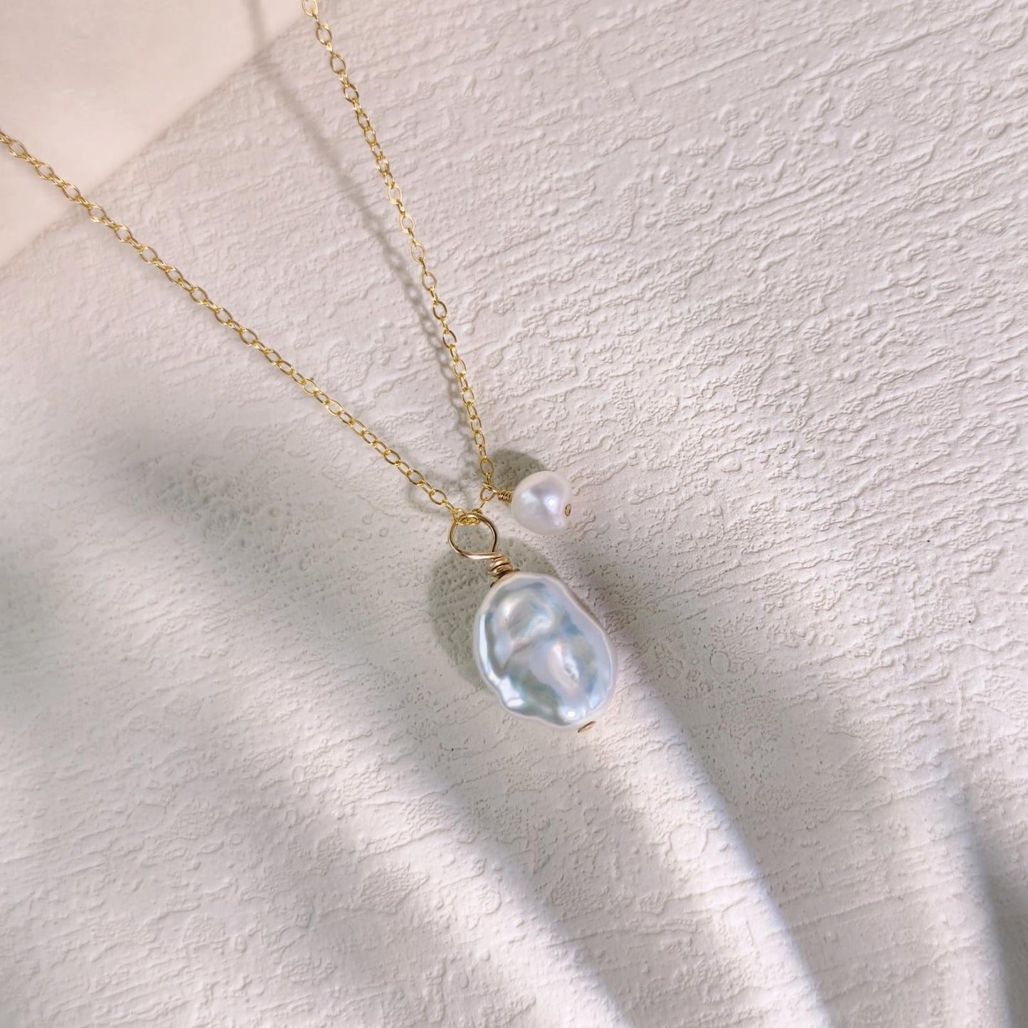 Petal Baroque Pearl Necklace