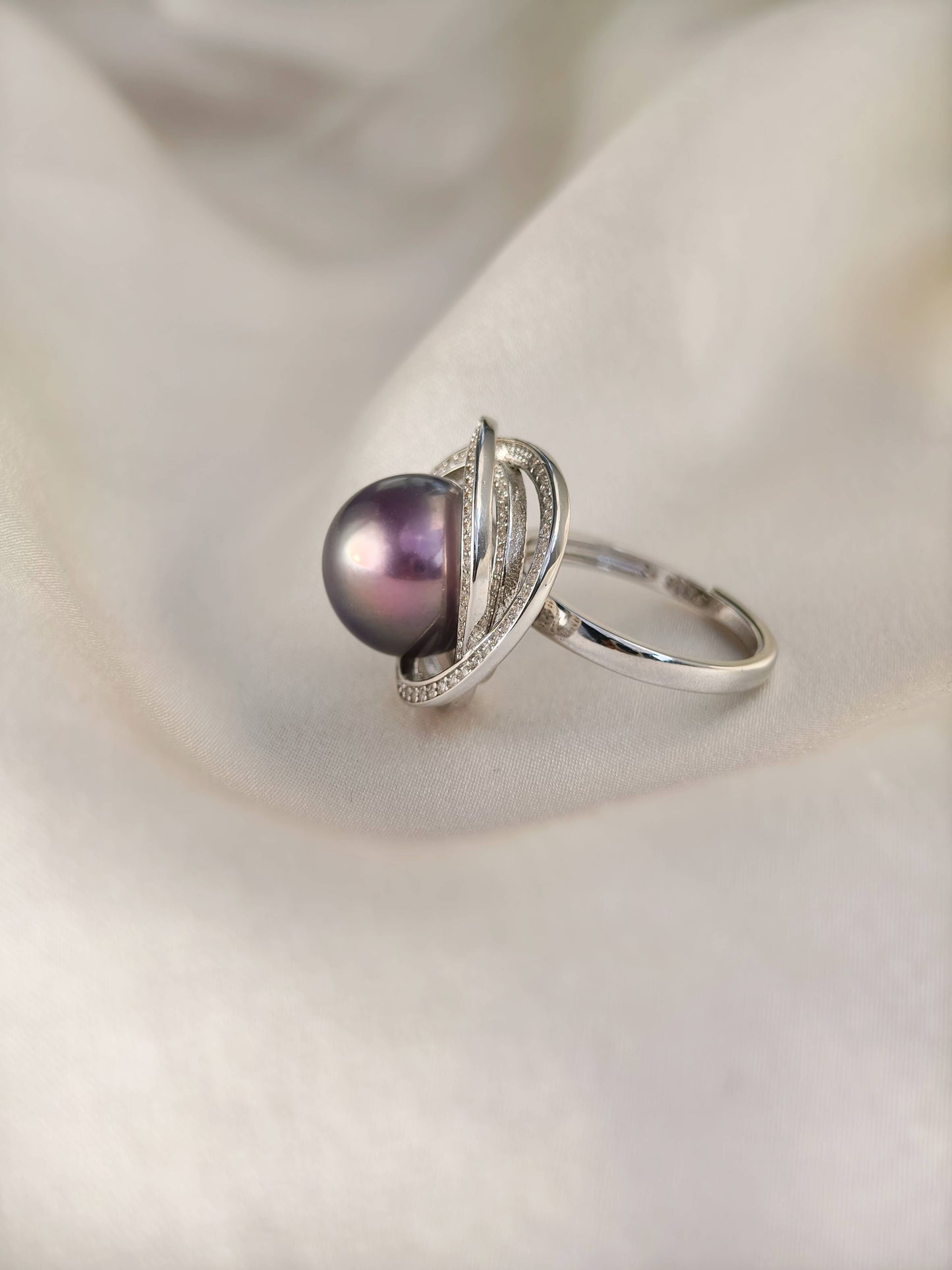 Edison Pearl Ring 925 Sterling Silver