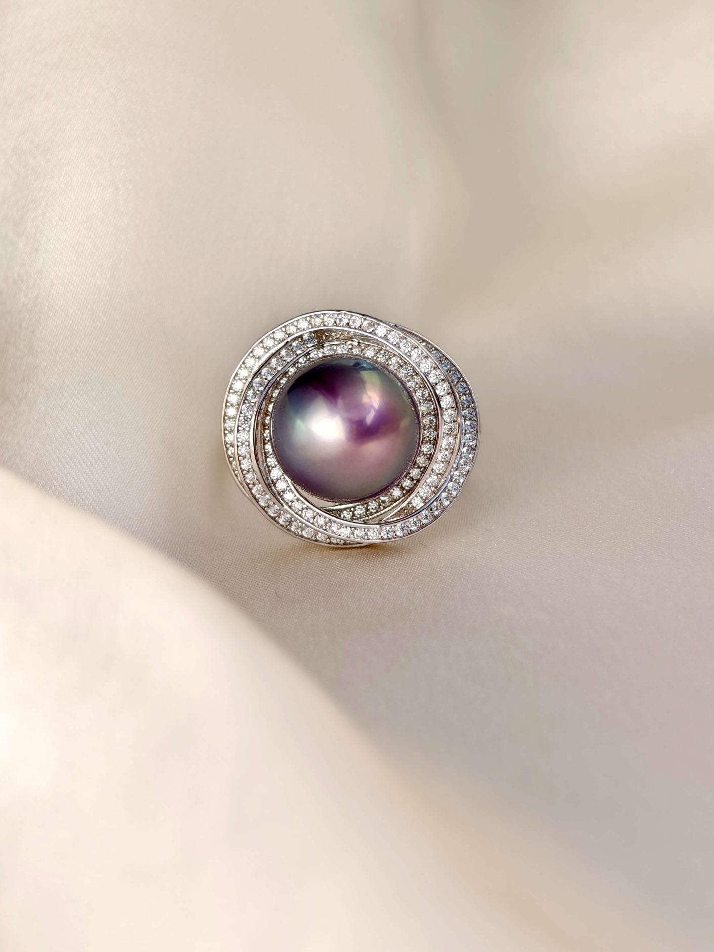 Edison Pearl Ring 925 Sterling Silver